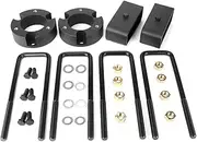 3in Front 2in Rear Leveling Kit High Strength Aluminum Car Lift Kit for Tundra 4WD 2WD 1999 2006 with U Shape Bolts and Accessories