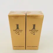 Paco Rabanne 1 Million Shower Gel 200ml (2x 100ml) BNIB