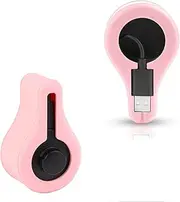 Silicone Charger Case for Oura Ring Gen3, 3.54x2.16x1.57in Silicone Charger Cover Heritage Protector Cover Holder Case Charger for Ring Charger Size 6/7/8/9/10/11/12/13 (Pink)
