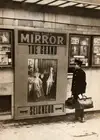 Replica of a recent Daily Mirror Poster which Mr H B Irving 1913 Old Photo