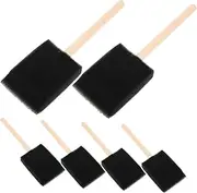 Boys and Girls Paint Sponges Pc Sponge Painting Brush Set Wooden Handle Encourages Creativity Versatile Use