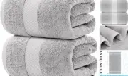 Luxury Bath Sheets Towels for Adults Extra Large | Highly 06: Dolphin Gray