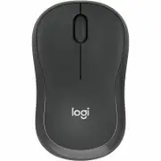 Logitech M240 Mouse - Bluetooth - USB Type A - Optical - 3 Button(s) - Graphite - Wireless - 10 m - 4000 dpi
