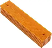 BUGUUYO 6pcs Reflective Road Markers Weatherproof Driveway Reflectors for High Visibility Safety Adaptable Design for Highways Urban Streets and Parking Areas Optimal Reflective