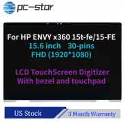 New N47924-001 LCD TouchScreen Digitizer For HP ENVY x360 15-fe0013dx 15T-FE000