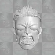 Invincible v3 Mark Grayson custom head for Marvel Legends & more figures