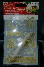 DecoArt Glitz 'n Glitter Easy Release Rub-On's #1396