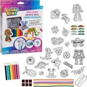Shrinky Dinks Cool Stuff Activity Set, 51-piece Set, Kids Art And Craft Activity