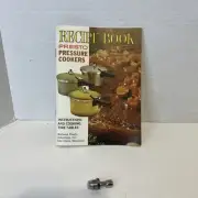 NOS PRESTO 1058 VENT PIPE for Pressure Canner/Cooker Lid & Original Recipe Book
