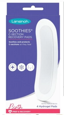 Lansinoh C-section Recovery Pads 4-pads