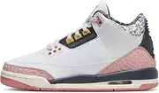 [Jordan] Big Kid's 3 Retro White/Anthracite-Red Stardust (441140 100)