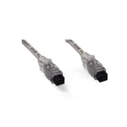 10ft FireWire IEEE 1394b Cable 9 Pin to 9 Pin - Silver