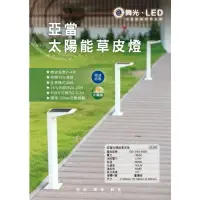 在飛比找樂天市場購物網優惠-(A Light) 舞光 LED 太陽能 2.2W 亞當草皮