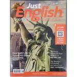 (全新) JUST ENGLISH 就是會考英文  2024年 9~10月號 全民英檢 初級 TOEIC 初、中階 李李豬書坊