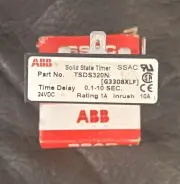 ABB Solid State Timer TSDS320N (G3308XLF) 24VDC Time Delay 0.01-10 Seconds