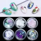 3D Nail Glitter Sequins Holographic Snowflake Crafts Nail Art Adornment Manicure
