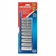 CRESCENT CSDR10M2 10 Piece 3/8" Square Drive 12 Point Deep Socket Set Metric