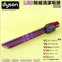 在飛比找Yahoo!奇摩拍賣優惠-#鈺珩#Dyson原廠LED隙縫吸頭V15 SV22隙縫吸頭