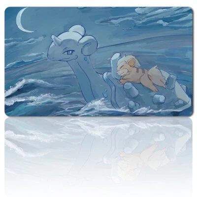 144106 - Board Game Pokemon Lapras Playmat Games Mousepad Play Mat of TCG