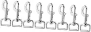 BESPORTBLE 4sets Dog Lead 360° Rotating Leash Clip for Easy Clamping Heavy Duty Snap Hook for Dog Harnesses Pet Connectors 2pcs*4