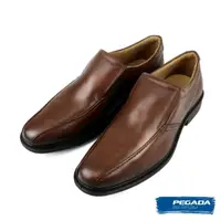 在飛比找momo購物網優惠-【PEGADA】巴西經典素面輕量樂福鞋 深棕色(125393