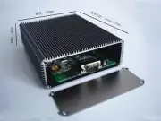2pcs 150*120*45mm sand gray blue Electronic instrument metal box /Aluminum Box