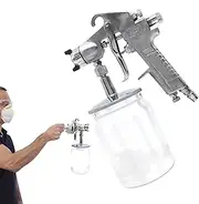 Paint Sprayers - Paint Sprayer for Walls and Ceilings | Cordless Paint Sprayer | Painting Tools | Exterior Home Wall Coloring Tool | Adjustable Quantity Control Exterior House Coating Machine