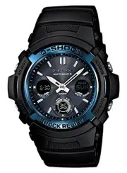 Casio G-Shock AWG-M100A-1A Solar Radio Watch Digital Analog Unisex New