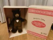 Vintage 12" Steiff Teddy Bear 1935 Snap Joints Circus Bear MIB Limited Mohair