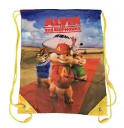 ALVIN AND THE CHIPMUNKS Drawstring bag 2011 20th Century Fox Promo 17”x13”