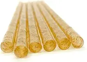 100 Pack Agave Fiber Straws Unwrapped FDA Approved and USDA Bio Preferred, Eco-Friendly, Alternative to Plastic Straws & Paper Straws, Plant Based