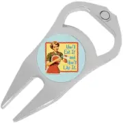 Eat It and Like It Golf Ball Marker Divot Repair Tool Bottle Opener