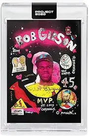Topps Project 2020 Card 108-1959 Bob Gibson by Gregory Siff