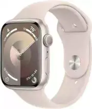 New Apple Watch Series 9 GPS 41mm Starlight Aluminum Case Starlight Band S/M
