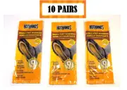 10 pack HotHands Air Activated Indsole Foot Warmers - 9 Hour of Heat - New