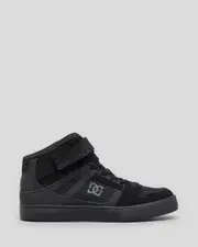 [DC Shoes] DC Shoes Boys' Pure High-Top Shoes in Black Size 06 06 Black