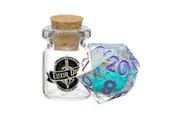 MDG Individual d20 Elixir Liquid Core Dice: Disco Vibes