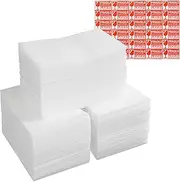 XYH Moving Supplies,100Pcs 16inch Foam Pouches &Sheets, bubble wrap for packing,Storage,With Moving Supplies Incidental 30pcs Fragile Stickers. (16inch Foam Pouches & Sheets)