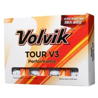 在飛比找Coupang 酷澎優惠-Volvik Tour V3 高性能聚氨酯高爾夫球 3 件套