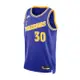 Nike 球衣 NBA Swingman Jersey 男款 藍 無袖上衣 背心 運動 籃球 金洲 勇士隊 DO9446-497