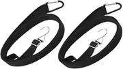 NAMOARLY 2Pcs Windproof Car Cover Straps Elastic Rope Protective Fixing Ties for Outdoor Use and Reliable Car Cover Straps for Strong Winds