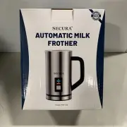 Secura Automatic Milk Frother Warmer Hot/Cold Milk MMF-015 Stainless