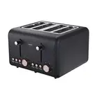 Pronti 4-Slice Toaster (Black)