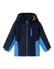 [Name It] Mikael Hooded Jacket in Blue
