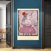 Paint by Numbers for Adults Paul Klee《Peasant Girl》 Adult Paint by Number Kits On Canvas