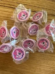 My Little Pony Cupcake Rings Party Favours Lot Of 10 Individually Wrapped 083