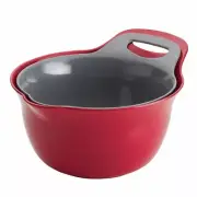Rachael Ray Kitchenware Nesting 2 Piece Melamine Mixing Bowl Set 4 qt and 5 qt