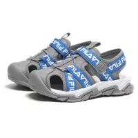 在飛比找蝦皮商城優惠-FILA 童鞋 藍色 灰藍 運動涼鞋 中童 2S426X43