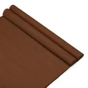 2-Pack Crepe Paper Rolls, 8.2ft x 20"(LxW) Party Streamers [Coffee Color]