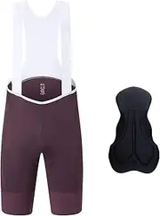 [YKYWBIKE] Cycling Bib Shorts for Men 4D Padded Bike Shorts Breathable Cycling Bibs Men MTB Biking Bicycle Short with Padding